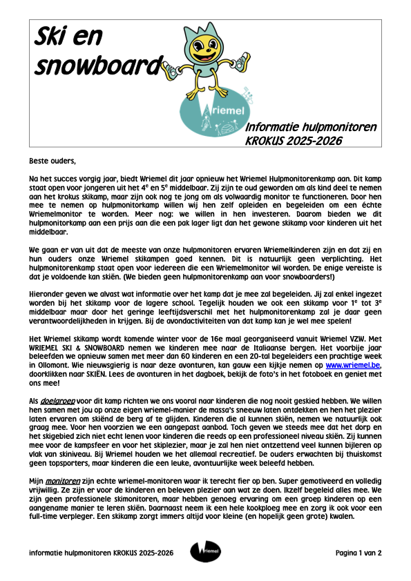 Springplank Infoboekje